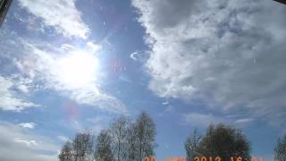 Cloud Time Lapse 20th April 2012