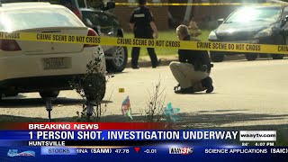 1 shot on Alaska Avenue in Huntsville