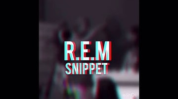 Ariana Grande - r.e.m (snippet)