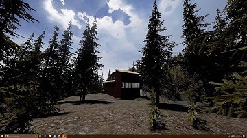 UE4 Woodland House  (Ultra Dynamic Sky)