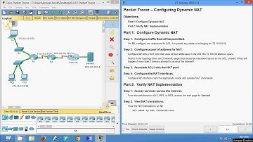 9.2.2.5 Packet Tracer - Configuring Dynamic NAT