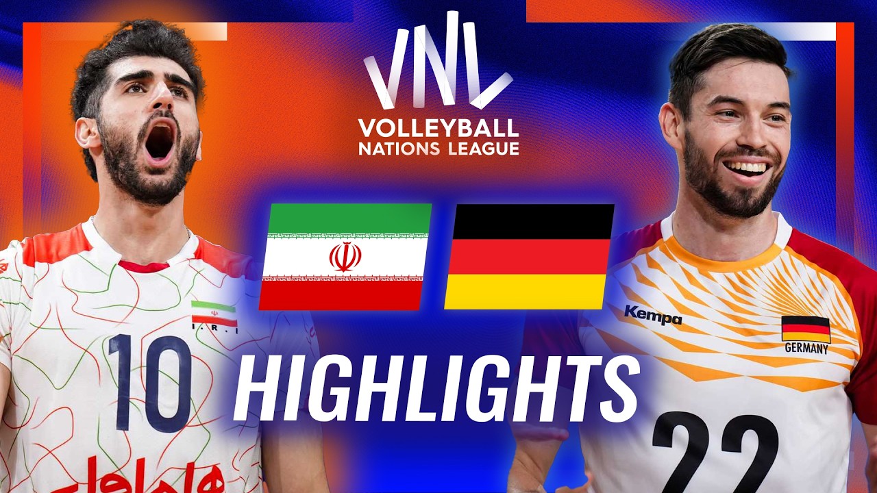 Iran 🇮🇷 vs. Germany 🇩🇪 - Highlights | Week 3 | Men's VNL 2026