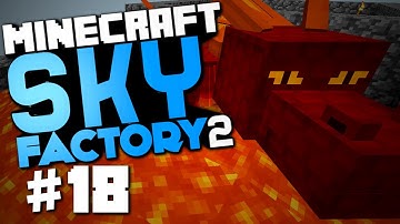Minecraft Sky Factory 2 #18 "Automatic Fisher, Dragon Hatching, Singularity" w/ @CaffeineRich