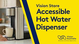 Make tea time simple with the Accessible Hot Water Dispenser!