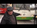 ДТП на Привокзальной площали автобус и Поло  Место происшествия 16 12 2020
