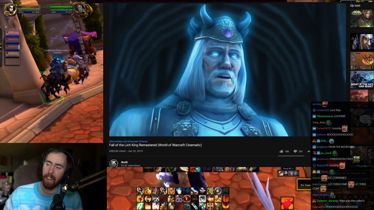 Asmongold Reacts to "Fall of the Lich King" (Remastered)