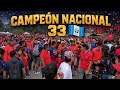 Celebración del campeón del futbol Guatemalteco los Rojos del Municipal