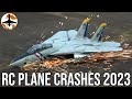 One more year of plane crashes 2023 rc plane crash compilation