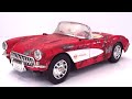 Resurrection Customization Damaged Chevrolet Corvette  Model Car abandoned diecast restoration