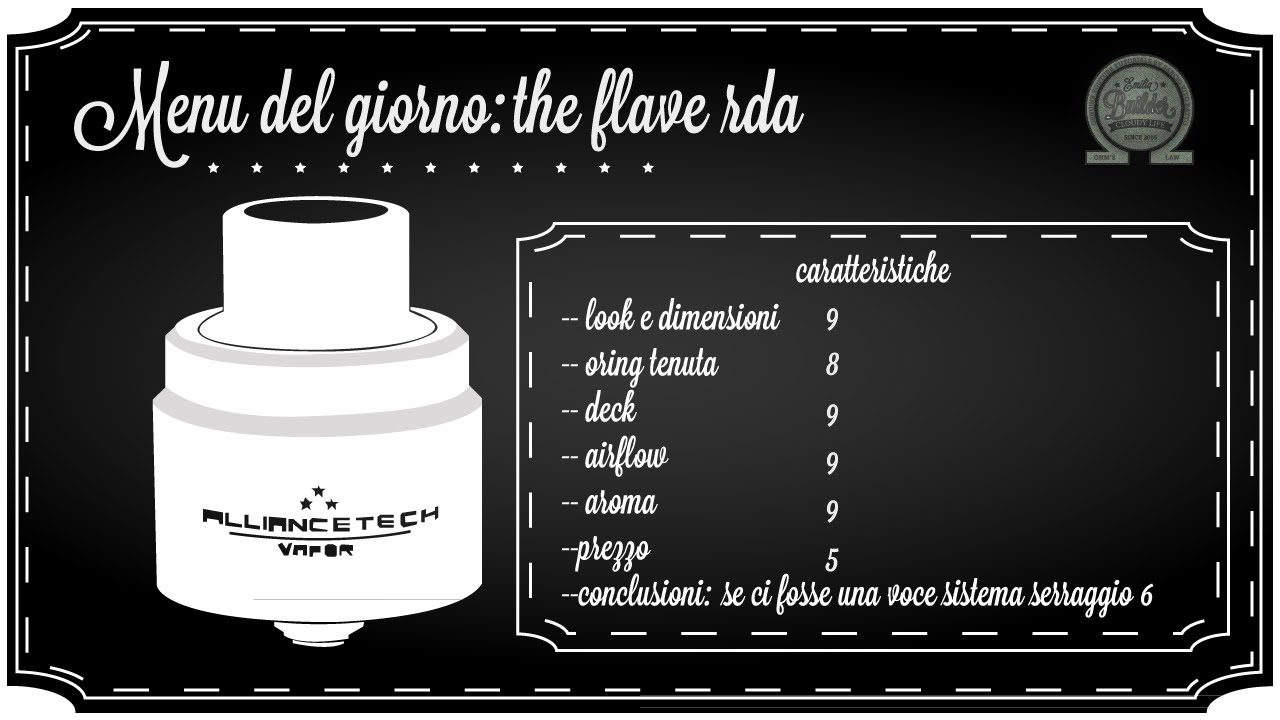 Flave rda recensione rigenerzione emiliabuilder ita, staple staggerede fused clapton build