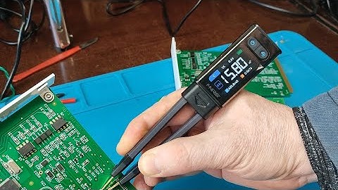 Как работает FNIRSI LCR ST2 Обзор + реальные измерения