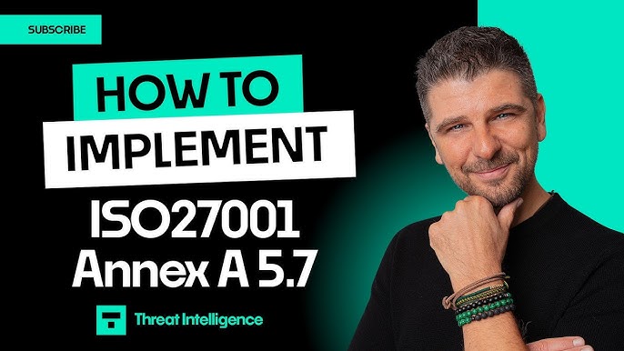 Mastering Iso 27001 Annex A 5.7 Threat 2024