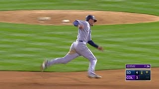 SD@COL: Myers completes historic cycle with triple