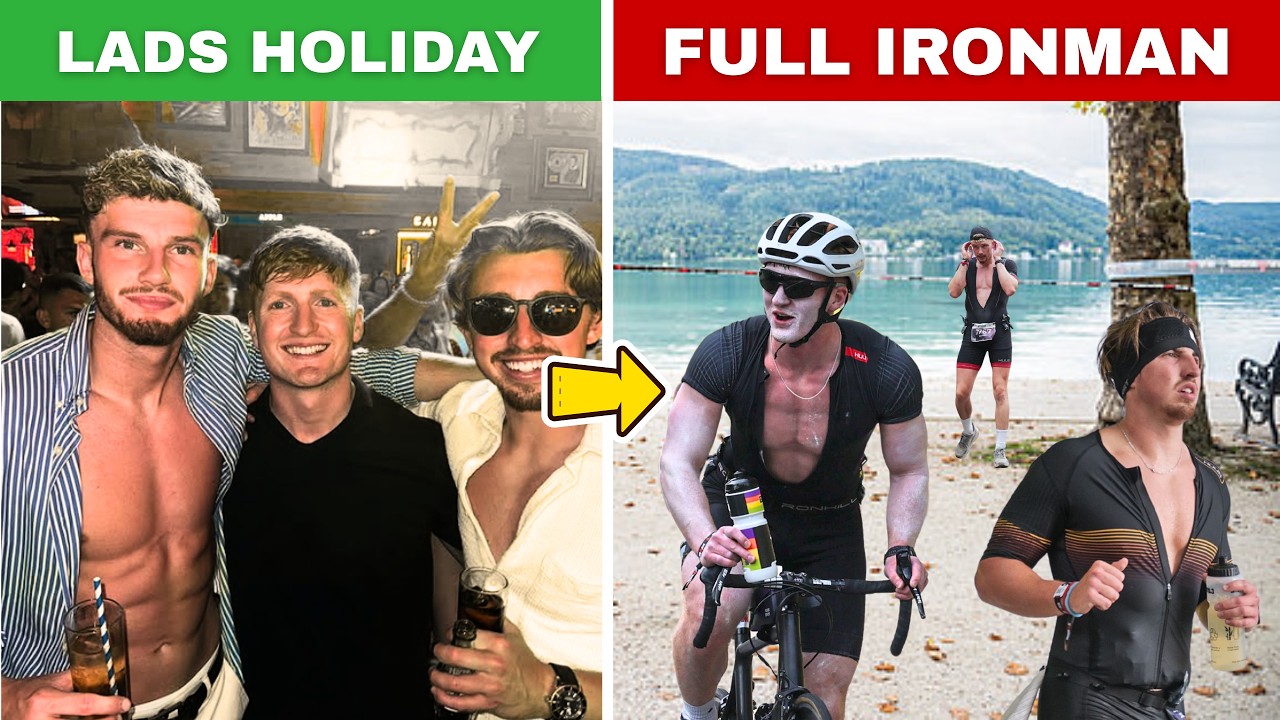 We swapped our lads holiday for a full Ironman