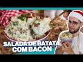 A MELHOR RECEITA DE SALADA DE BATATA PARA SUA CEIA DE NATAL | SALADA DE BATATA COM BACON