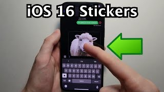 iOS 16 How to Make Stickers - iPhone 13 How To Create Stickers Iphone