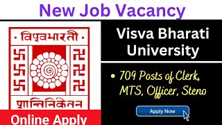 Visva Bharati Recruitment 2023। Visva Bharati MTS CLEARK Form Online 2023