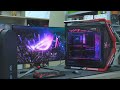 ROG Matrix RTX 5090 GAMING PC SETUP | AMD Ryzen 7 9800X3D + Hyperion GR701