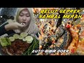 MUKBANG BELUT GEPREK, TERONG GORENG || SAMBAL SETAN LEVEL PEDES AUTO BIKIN BIBIR DOER - GILA MAKAN