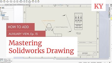 SOLIDWORKS - Auxiliary View | EP - 14 |
