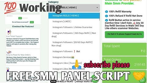 Free smm panel script #smmpanel | Smm panel script