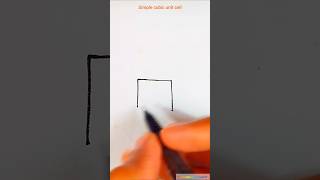 How to draw simple cubic unit cell class 12 #shorts