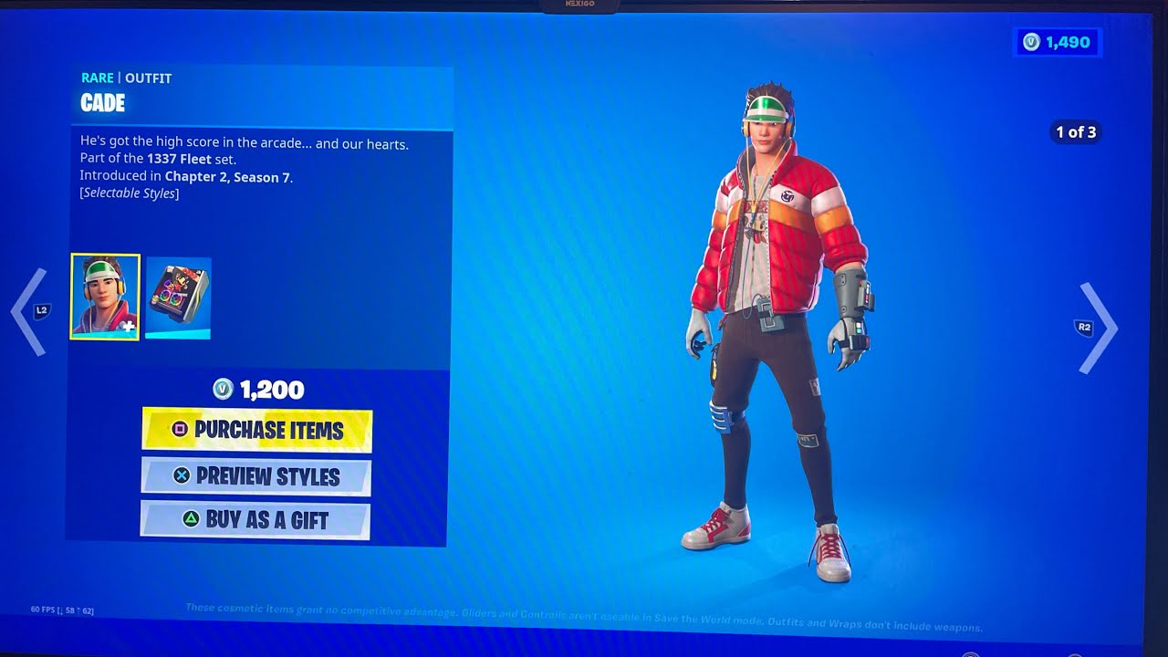 CLAIM NOW “NEW CADE SKIN” In Fortnite YouTube