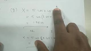Problem Solving in Simple Harmonic Motion Part 1