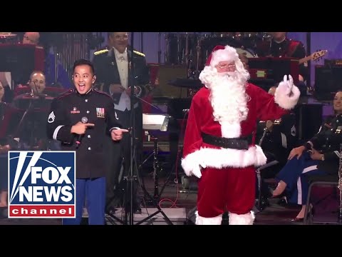 Santa makes a special visit to West Point