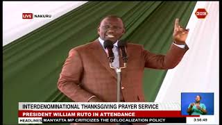 Ruto Nimemwambia Waziri Kindiki Aende Aishi North Rift Hadi Mambo Ya Wananchi Kuuliwa Yaishe