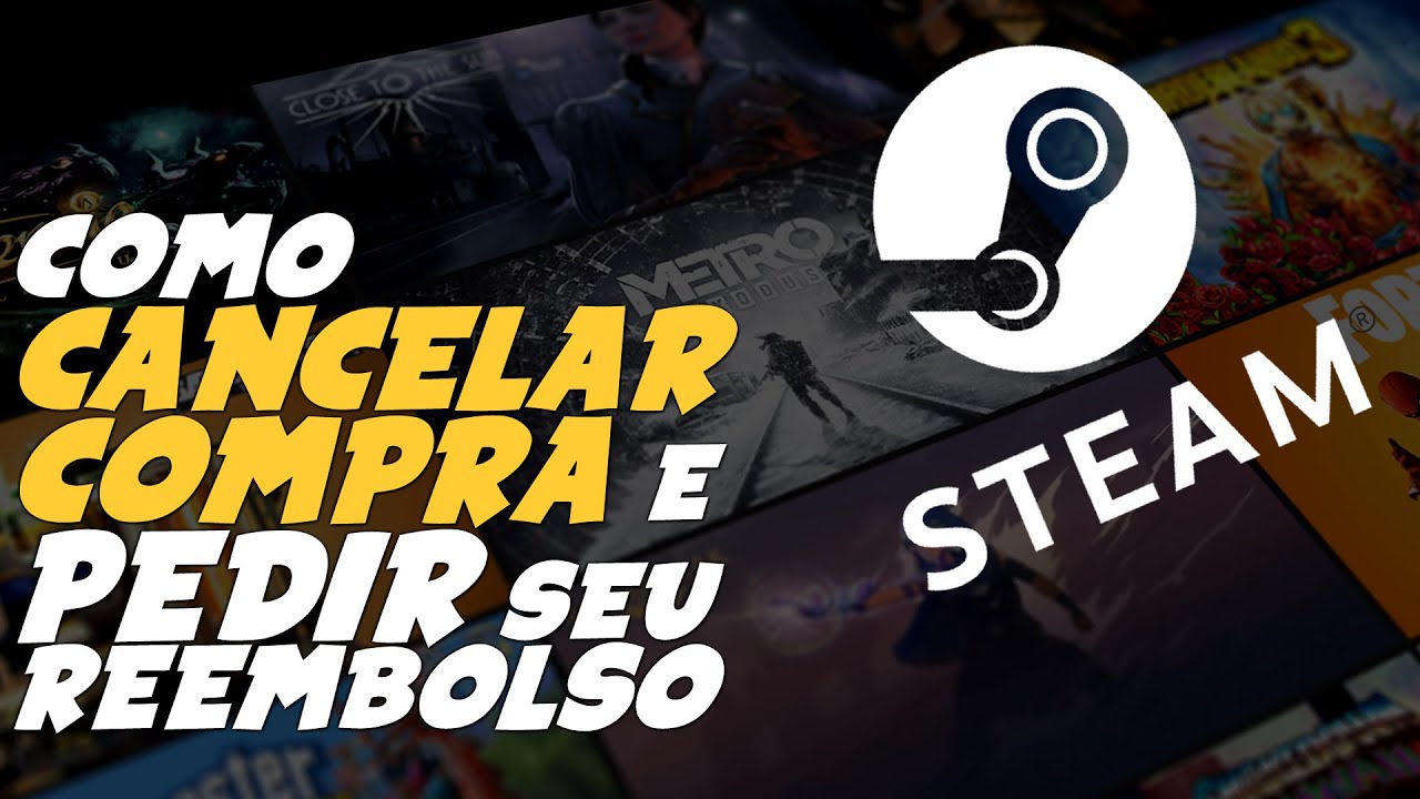 COMO PEDIR REEMBOLSO DE JOGOS NA STEAM (ATUALIZADO) 