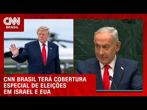 CNN terá cobertura especial de eleições em Israel e EUA; veja programação | PRIME TIME
