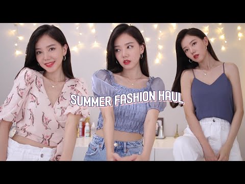 SUMMER FASHION HAUL | Zara, H&amp;amp;M, Mango, Jing