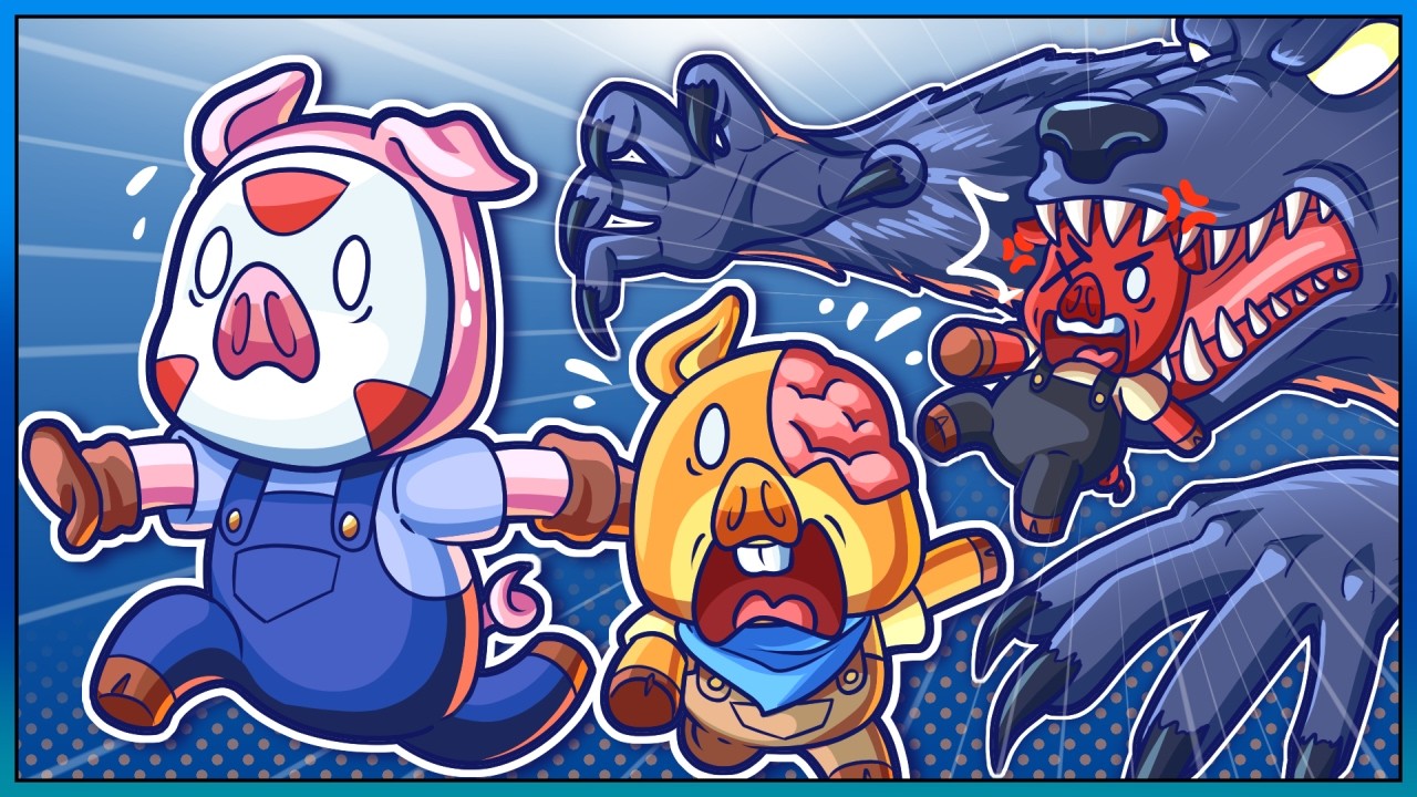 I Don't Remember this in the 3 LITTLE PIGS...