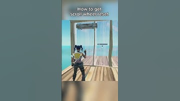 How to get scroll wheel reset in Fortnite #fortnite