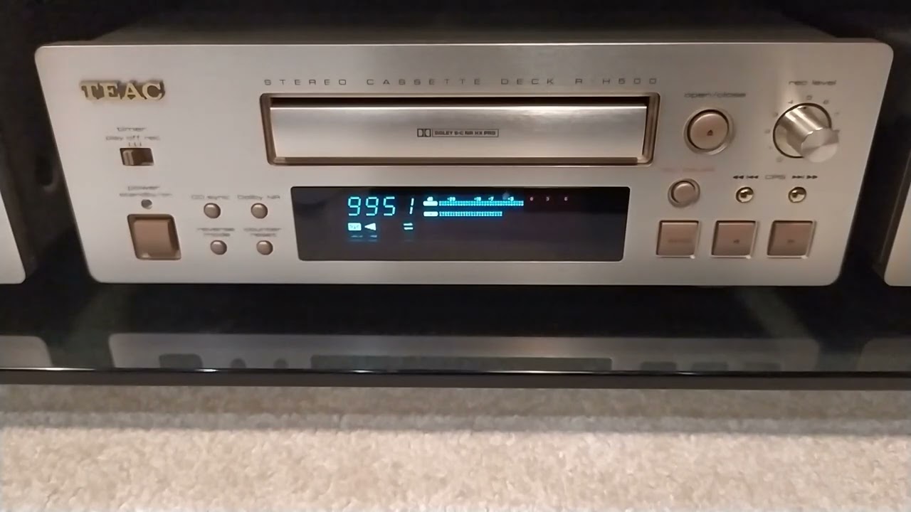 ティアック TEAC STEREO カセットデッキ R-H500