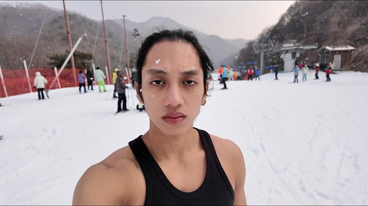 I went to Korea because I'm bored and then went home
