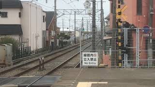 山陽6000系6008F＋6009F直通特急阪神大阪梅田行き　中八木駅通過