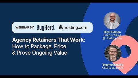 Webinar | Agency Retainers That Work: How to Package, Price & Prove Ongoing Value