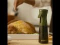 OLIVIA SIGNATURE Advanced Kitchen Oil Sprayer with Flairosol Technology, Fine Mist & Portion