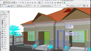 Working with objects in ArchiCAD