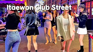 [4K SEOUL KOREA]😍😍거리에 활기가 넘치는 불금 이태원클럽거리 ~🔥🔥Itaewon Club Street/Seoul, Korea/City Stroll