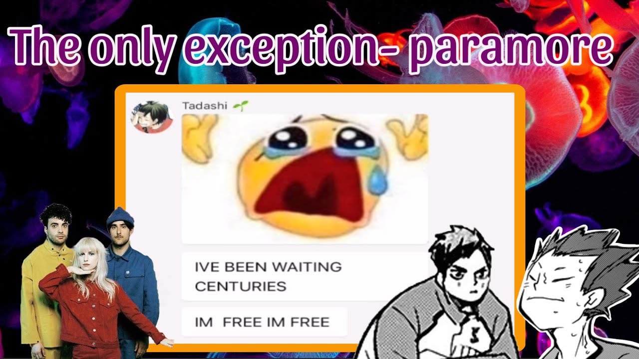 Haikyuu Lyric Prank- UshiTen- The Only Exception- Paramore