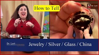 Full How to Value Victorian, Turquoise & Trifari Jewelry, Silver, Glass and China | Ask Dr. Lori Update