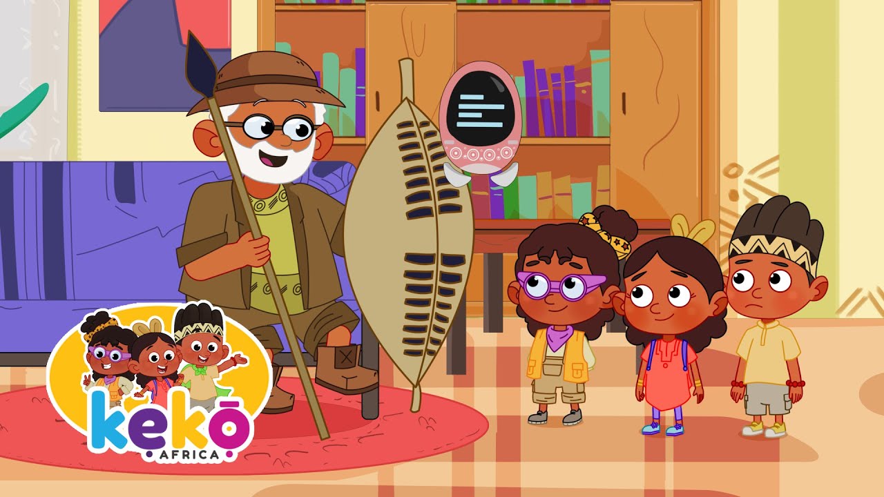 ⚔️🕺 Zulu Warrior Dance – The Spirit of the Zulu Nation! | Keko Africa – History & Culture for Kids 🌍