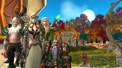 Quel’danil Lodge | Alliance High Elves (Voldana, Kardan, Denny & Ashe) | WoW