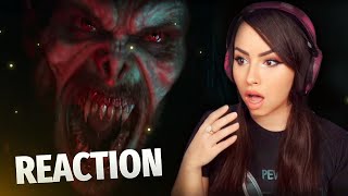 MORBIUS - Official Trailer (HD) REACTION !!!