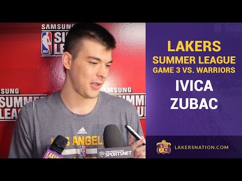 Lakers Rookie Ivica Zubac: 'I'm Having Too Much Fun!'