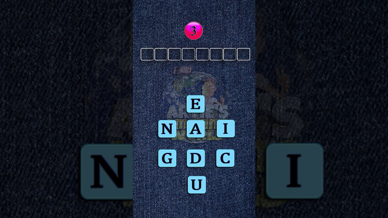 SCRAMBLED WORDS | WORD PUZZLE