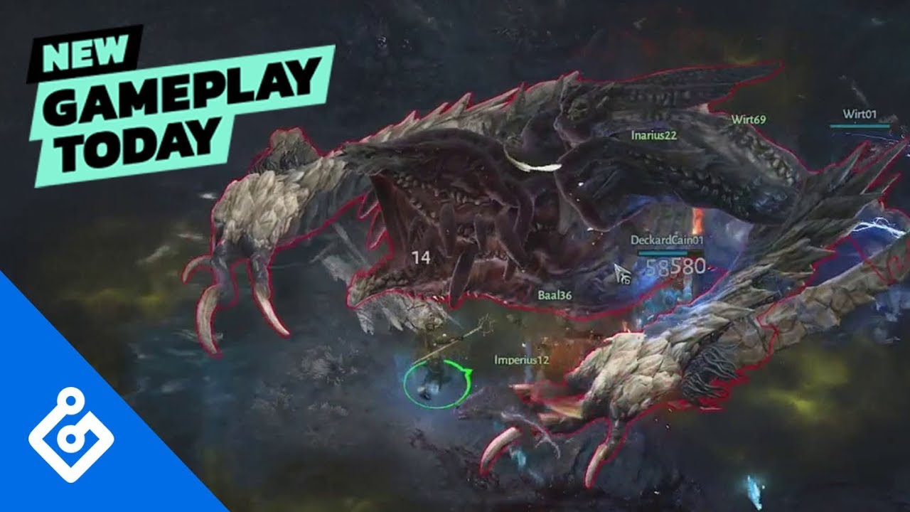 New Gameplay Today – Diablo IV's World Boss  YouTube